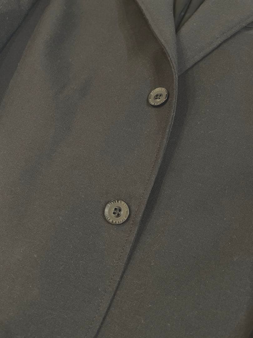 【ほぼ新品】Black&White ゴルフ ジャケット 黒 Lサイズ