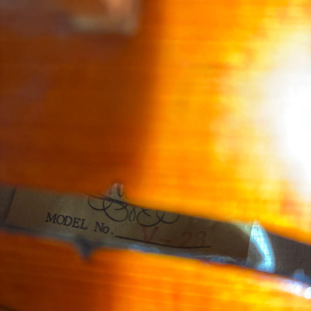 Hallstatt V-28 バイオリン 4/4 フルサイズ 弓 ケース 肩当て