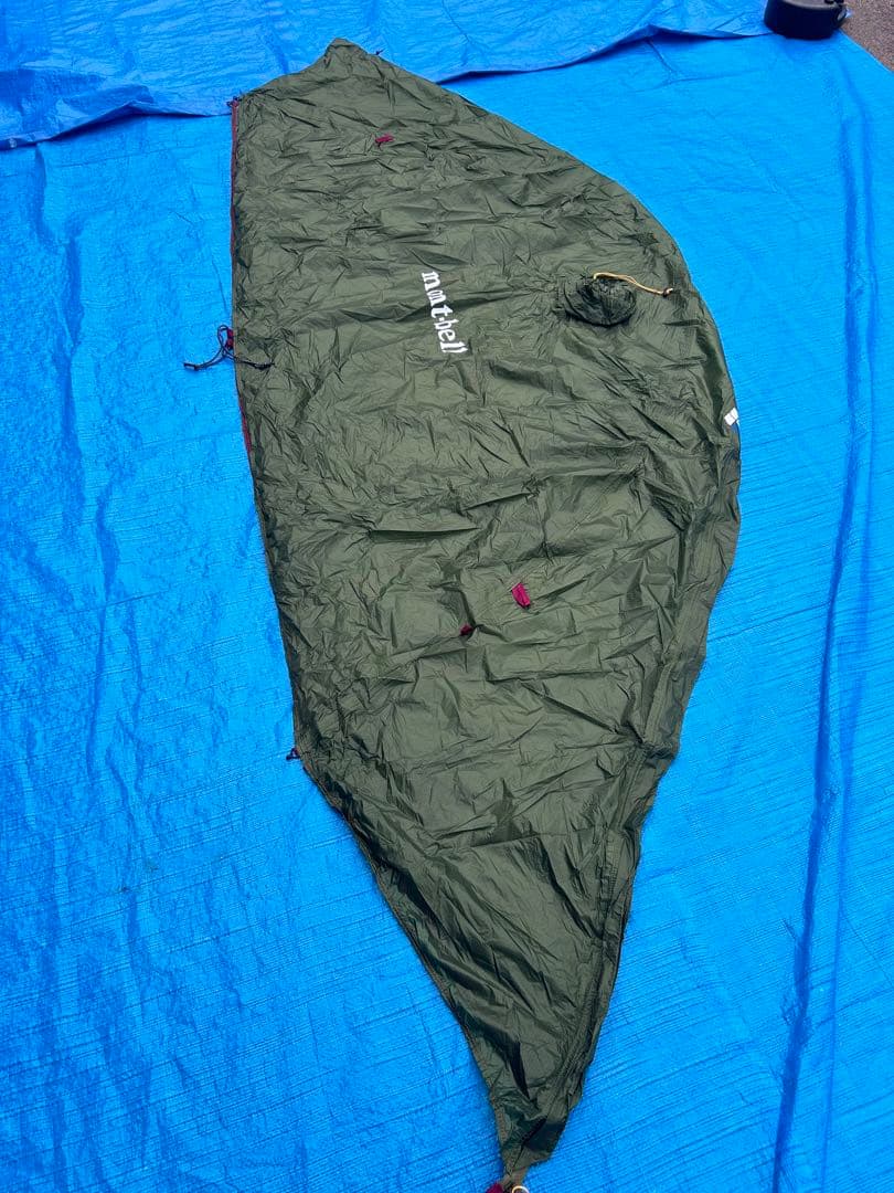 【美品】モンベル ステラリッジテント1 グリーン