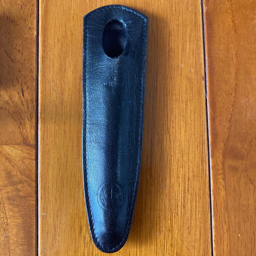 CARAN d'ACHE 万年筆 シルバー エクリドール　シェブロン