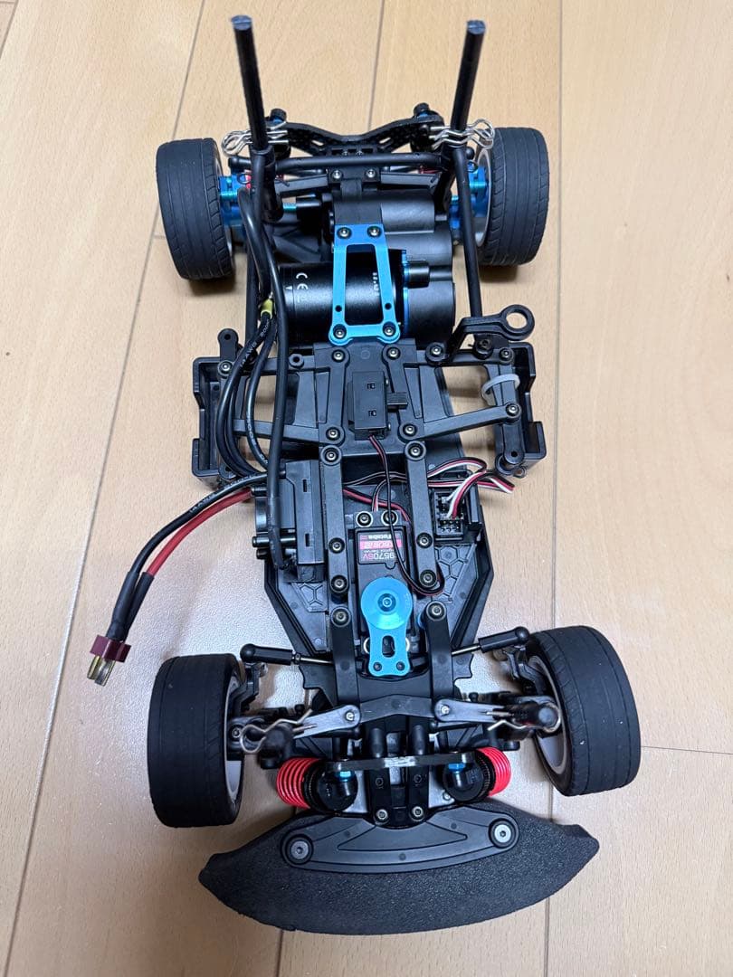 タミヤ　TYAMIYA　M-08　組み立て済みシャーシ　オプション多数