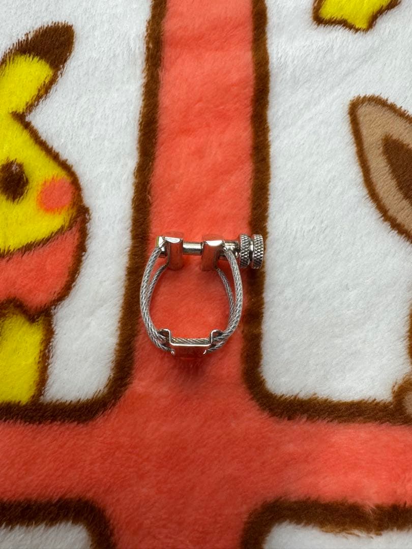 K Plume テナーメタルリガチャー　フォスファーブロンズ　銀メッキ