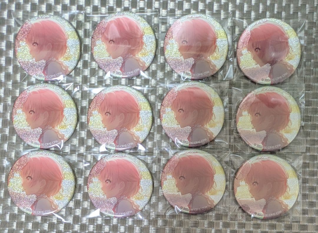 プロセカ　グリッター缶バッジ　暁山瑞希