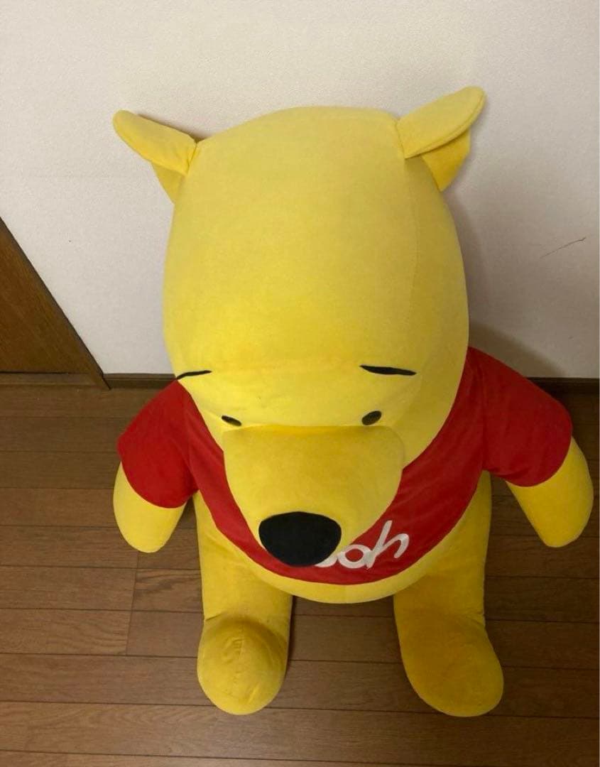 プーさん 大きいぬいぐるみ 座高80cm