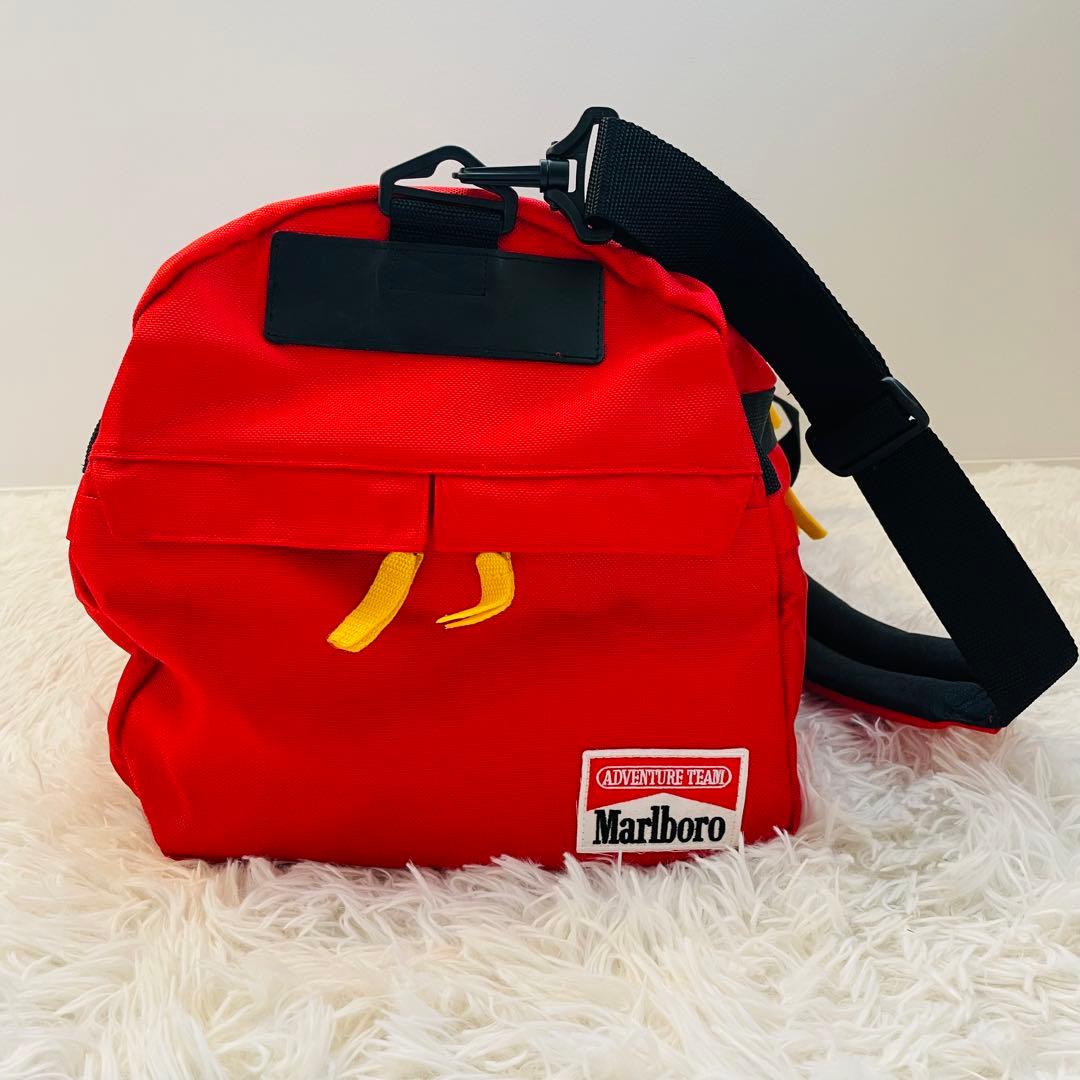 美品 希少 マルボロ アドベンチャーチーム ボストンバッグ マールボロ