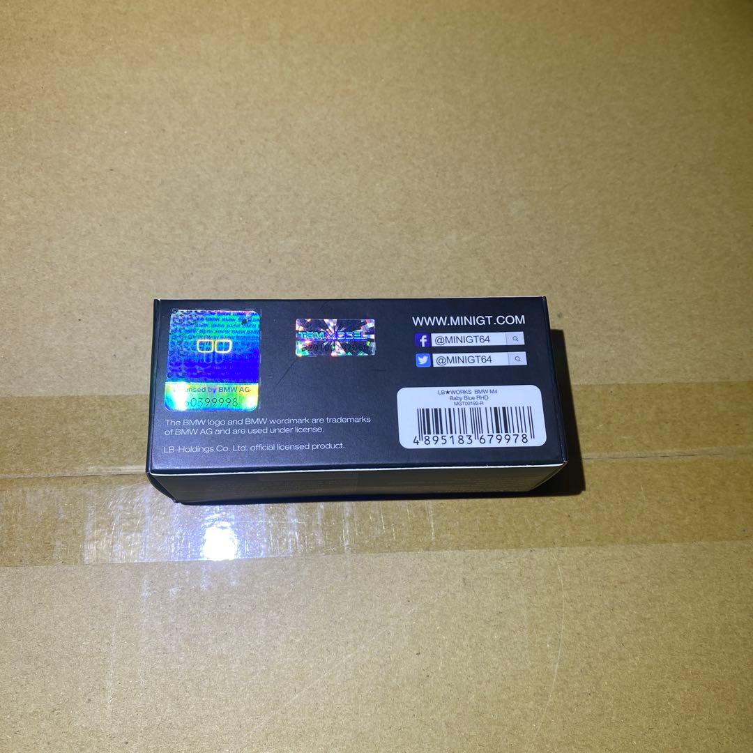 MINI GT LB☆WORK  M4 - Baby Blue