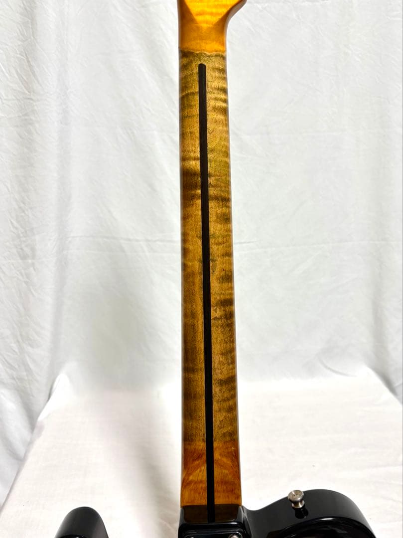 【新品弦張替済、ネックトラ杢】Bacchus テレキャスター UNIVERSE