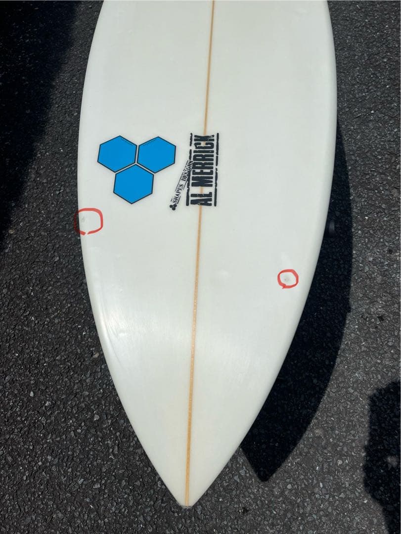 アルメリックネックベアード5'7 28.1L PU 手渡し