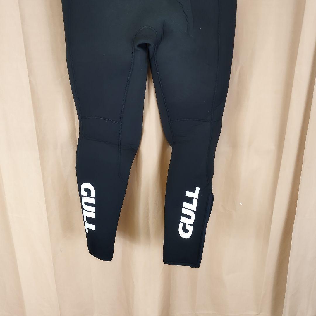 極美品　GULL ウエットスーツ サイズMLW 黒/オレンジ