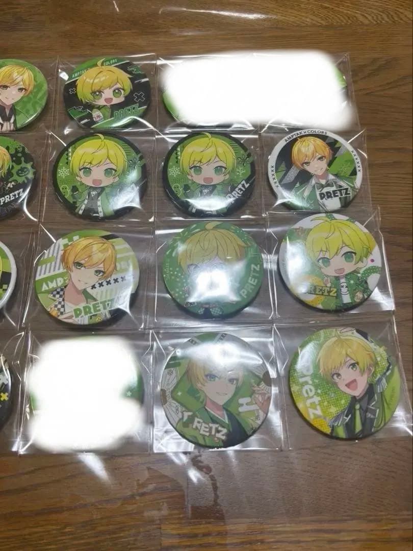 AMPTAK アンプタック　ぷりっつ 缶バッジ　17こ　1st すとふぇす