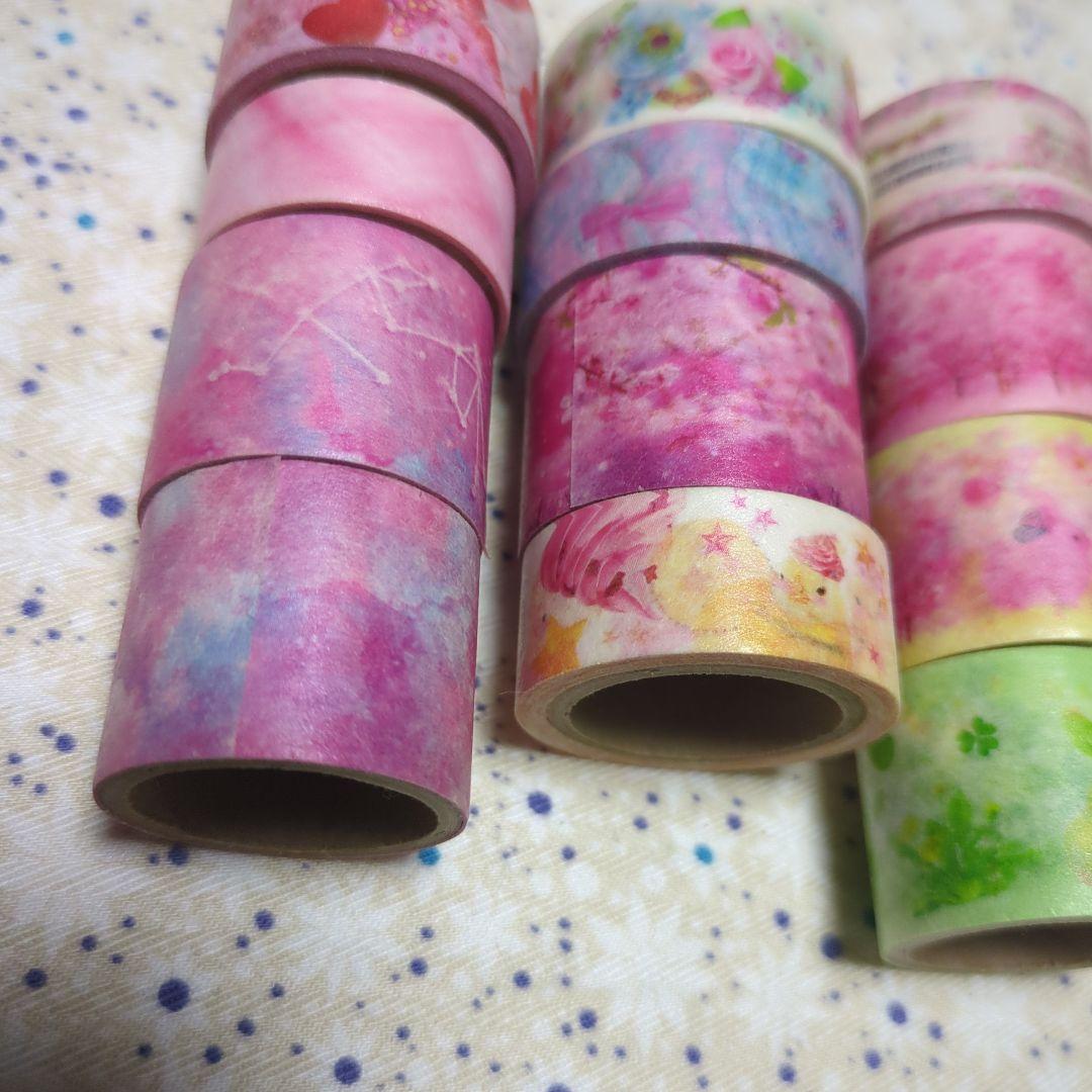 中古☆クリームピーチ☆creampeach☆富士山☆食卓☆星座☆マステ