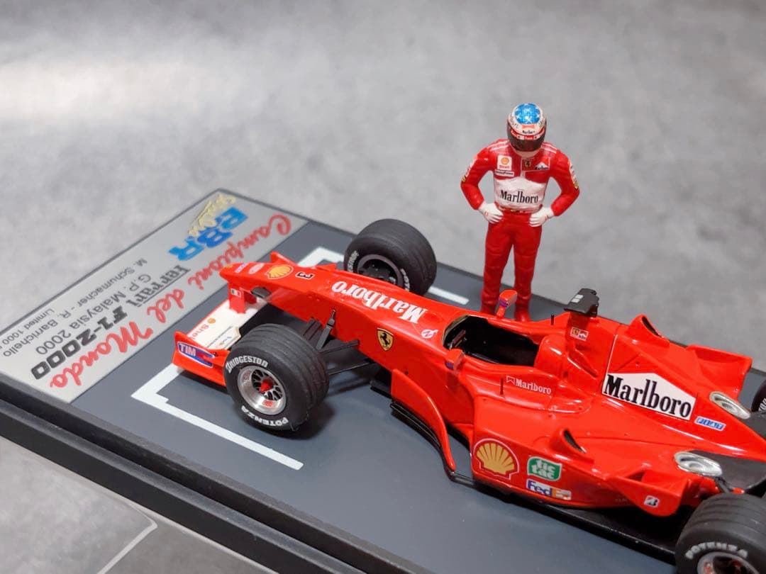 1000個限定品　BBR　1/43　フェラーリ　F1 2000　マレーシアGP