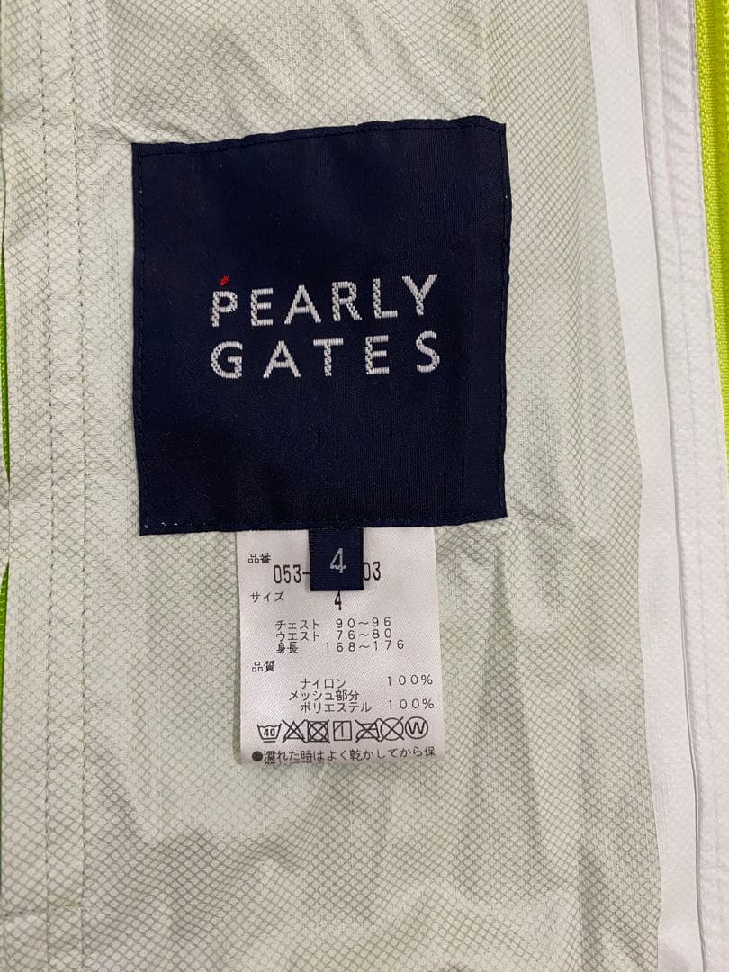 パーリーゲイツ　レインウェア