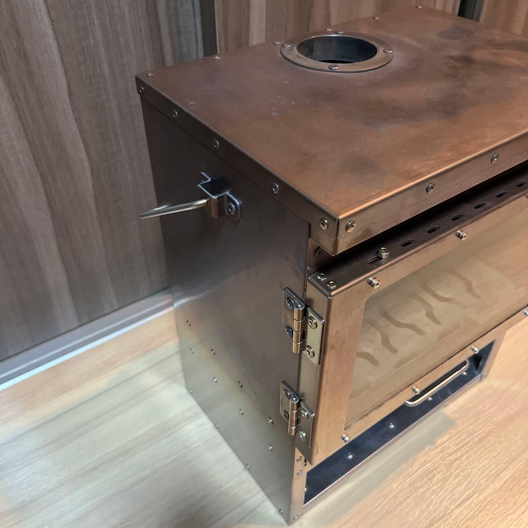 Soomloom VistaV 小型薪ストーブ ポータブル暖炉 二次燃焼