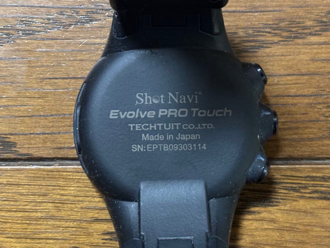 Shot Navi(ショットナビ) Evolve PRO Touch ブラック