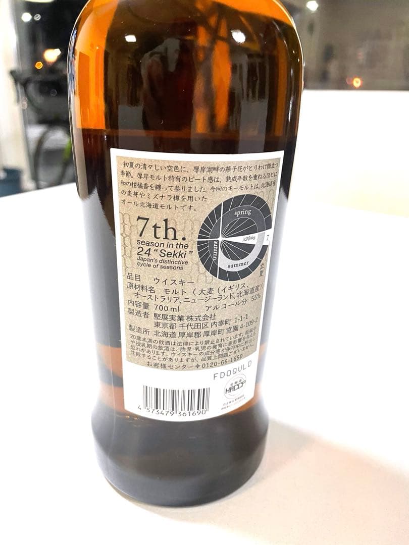 AKKESHI シングルモルトウイスキー 2025 りっか