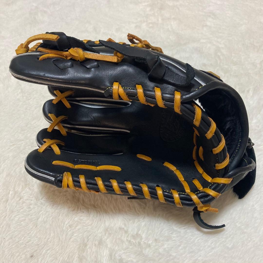 極美品　ミツワタイガー　軟式グローブ　左利き　オールラウンド