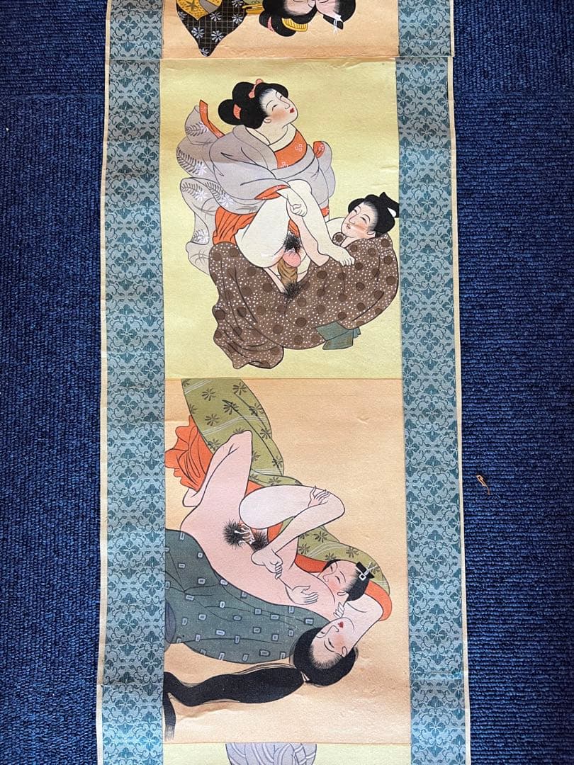 1228  骨董　古美術　春画　巻物　希少　時代物