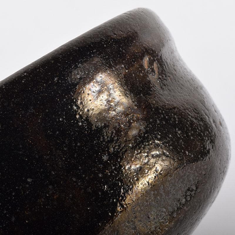 茶道具　黒楽茶碗　時代箱　V　R8626