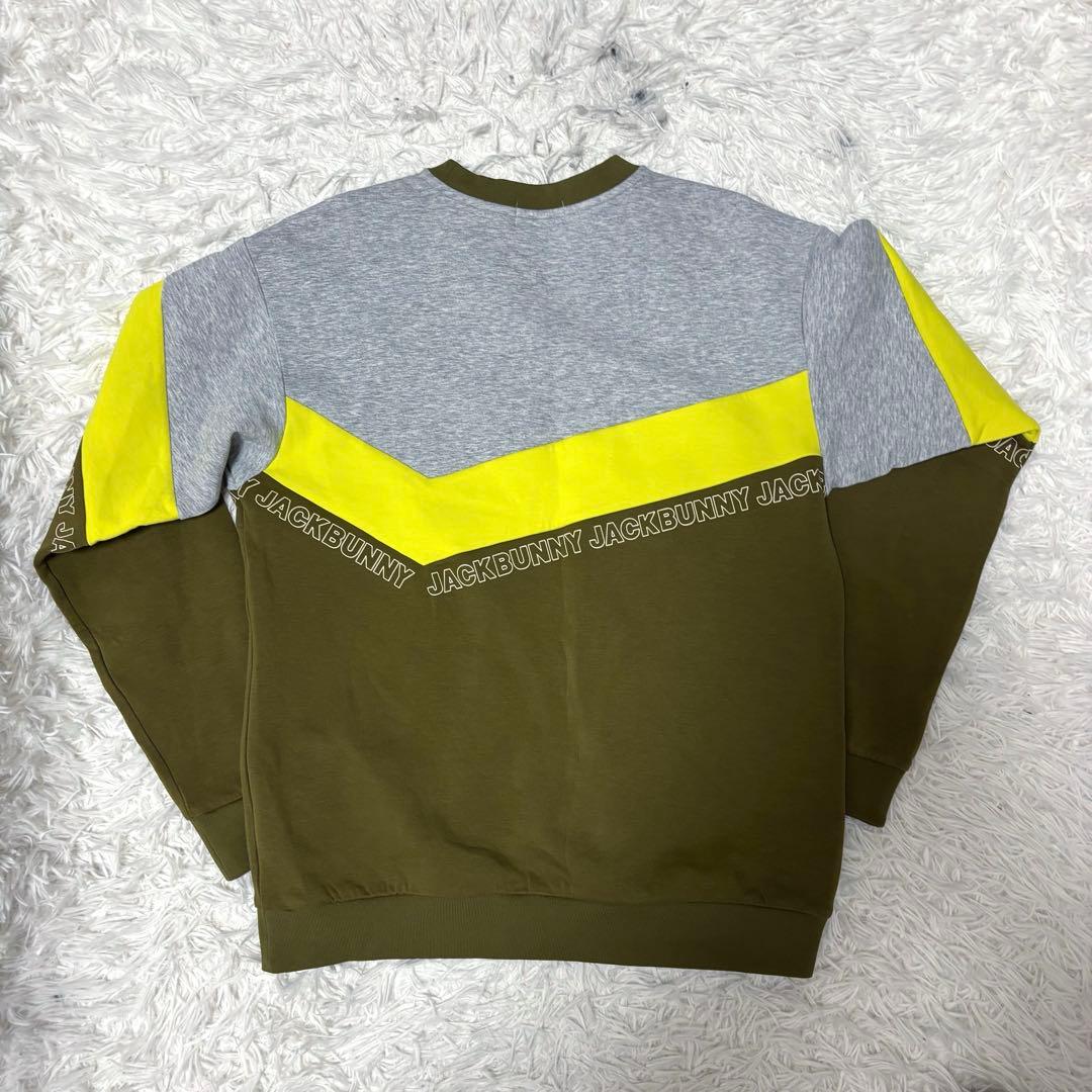 新作 ジャックバニー パーリーゲイツ セットアップ カーキ スウェット