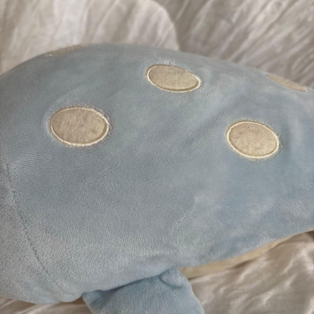 希少　まめゴマ　水色(あまゴマ) ぬいぐるみ