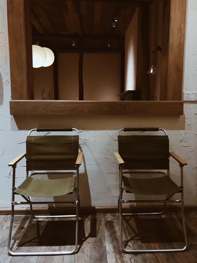 Cicadahood 折りたたみチェア オリーブグリーン1点