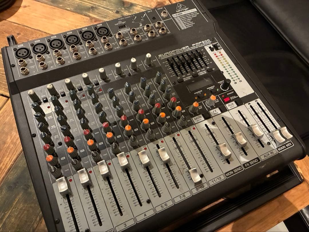 BEHRINGER PMP500 ベリンガー パワードミキサー