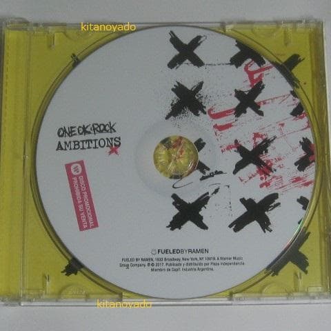 ワンオクロック 南アメリカ・直筆サイン入り プロモーションCD(非売品)