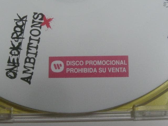 ワンオクロック 南アメリカ・直筆サイン入り プロモーションCD(非売品)