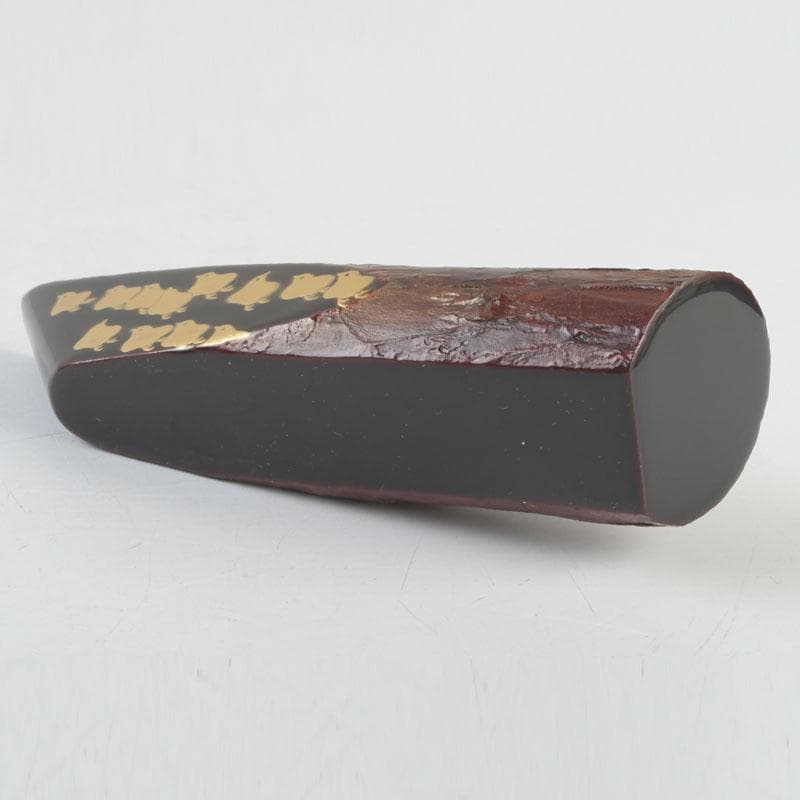 茶道具　小松幸清作　玄々斎好写　蜑小舟香合　共箱　V　9531