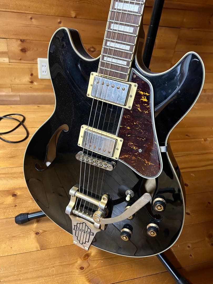 Ibanez セミアコースティックギター ブラック