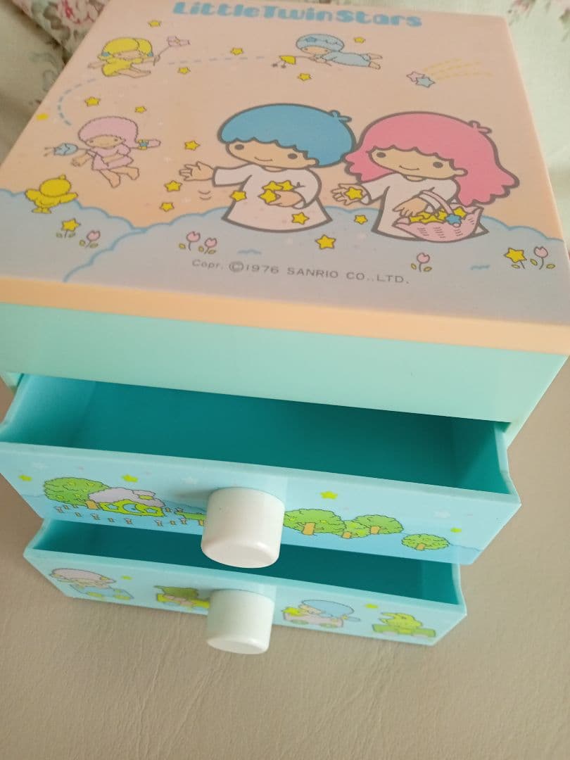 激レア　昭和レトロ　キキララ　プラチェスト　引き出し　小物入れ