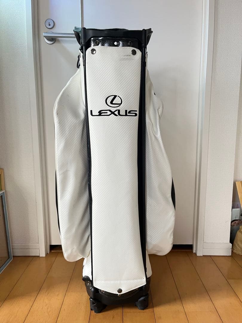 LEXUS ゴルフキャディバッグ ホワイト