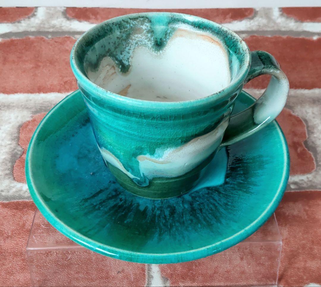 武州庵福茂作 カップ&ソーサー