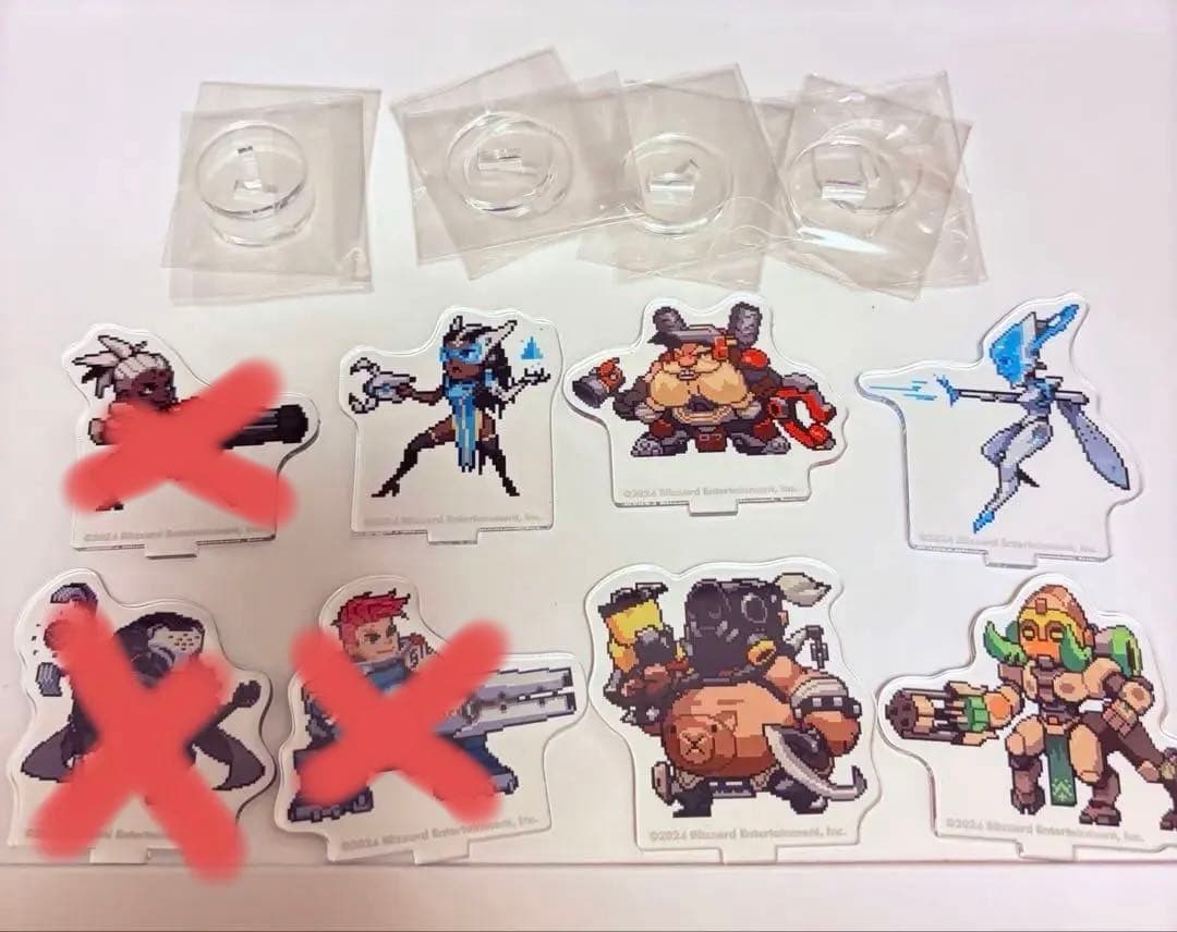 オーバーウォッチ2 アクリルスタンド2種10点