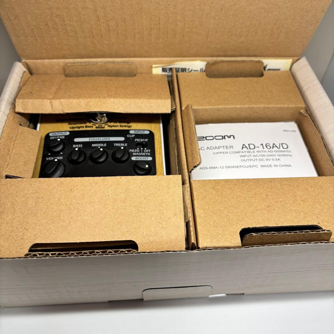 2369 ZOOM AC-2 ギター DI プリアンプ エフェクター