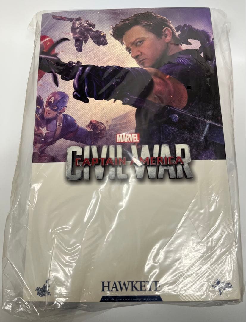 未開封新品　ホットトイズ　シビル・ウォー　ホークアイ　フィギュア