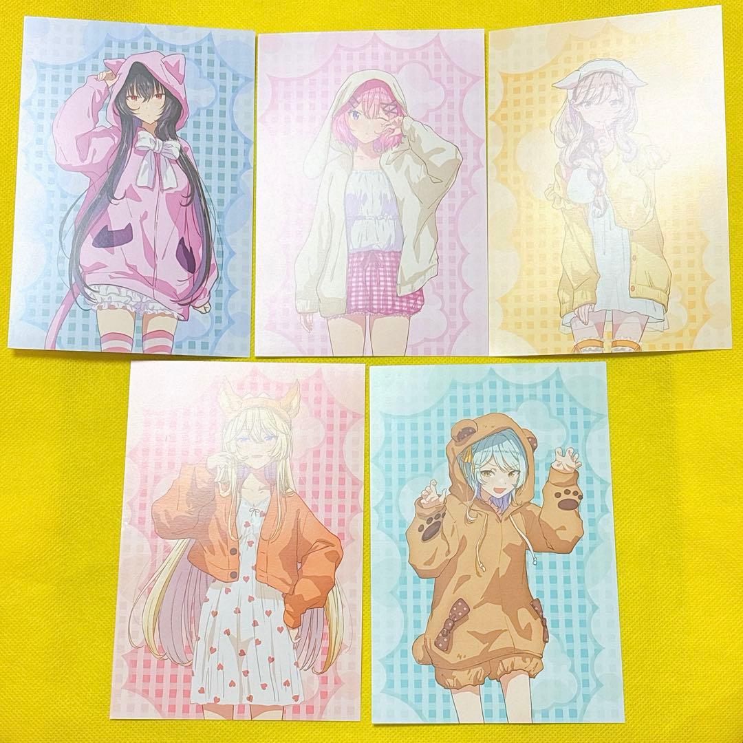 わたしが恋人になれるわけないじゃん、ムリムリ！ ポストカード わたなれ 5種