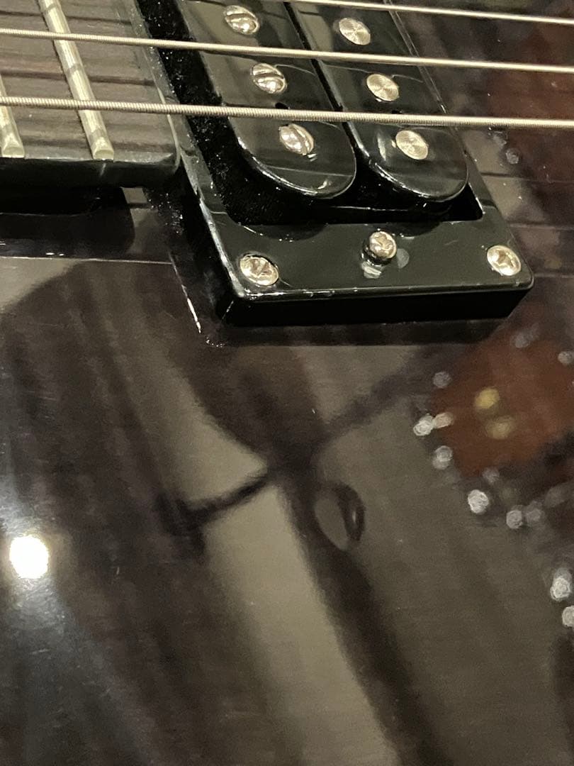 Epiphone 限定ブラック(希少トラ柄)エピフォン レスポール　美品