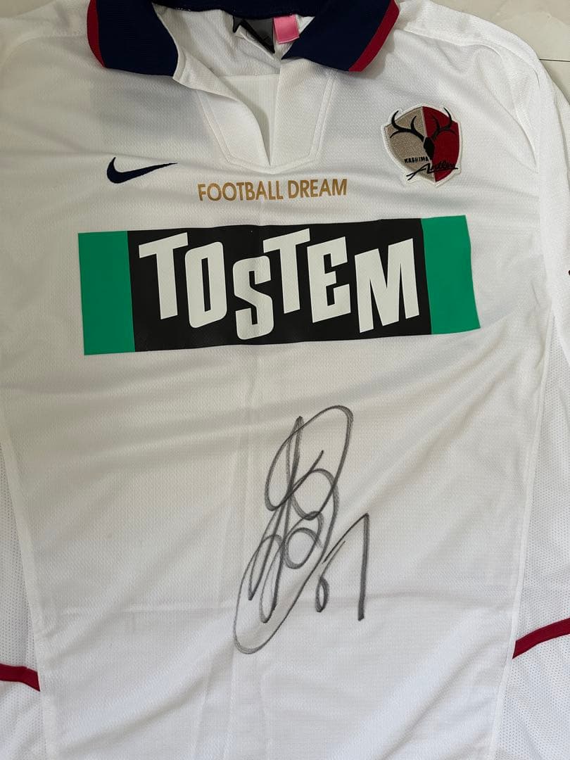 鹿島アントラーズ NIKE 2002 長袖ユニフォーム 選手支給品タグ付き