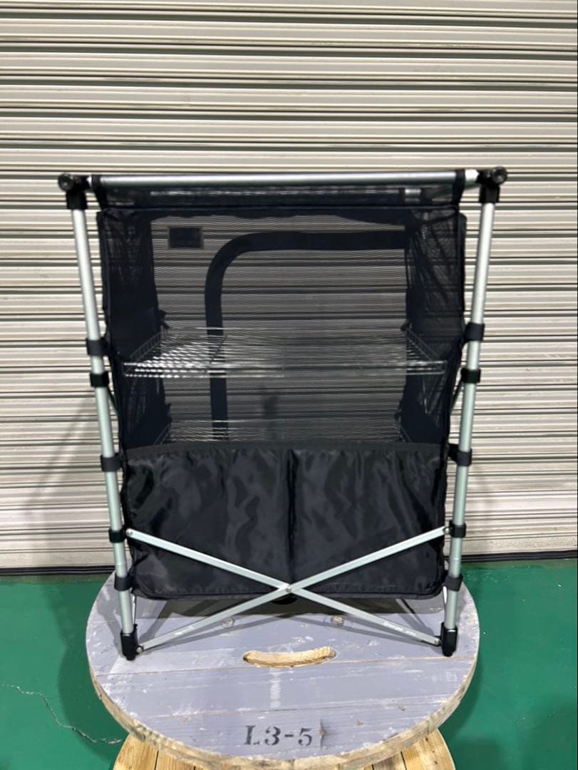 廃盤品 スノーピークメッシュラックスタンド ネットラックスタンド