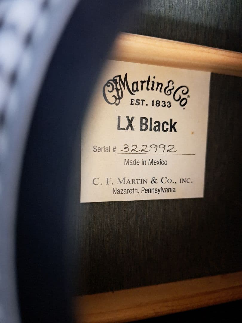 リトルマーチン LX BLACK