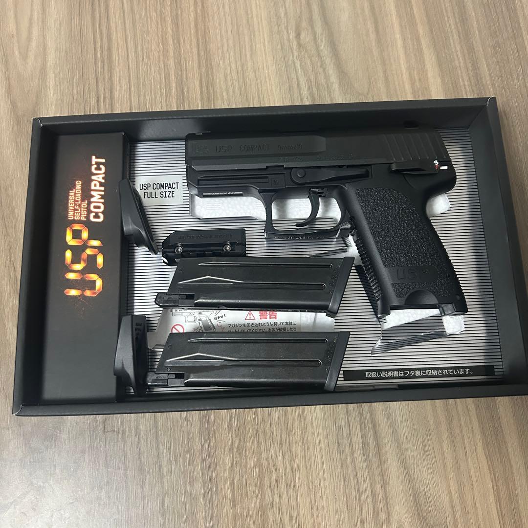 東京マルイ uspコンパクト ガスブローバック スペアマガジン付き