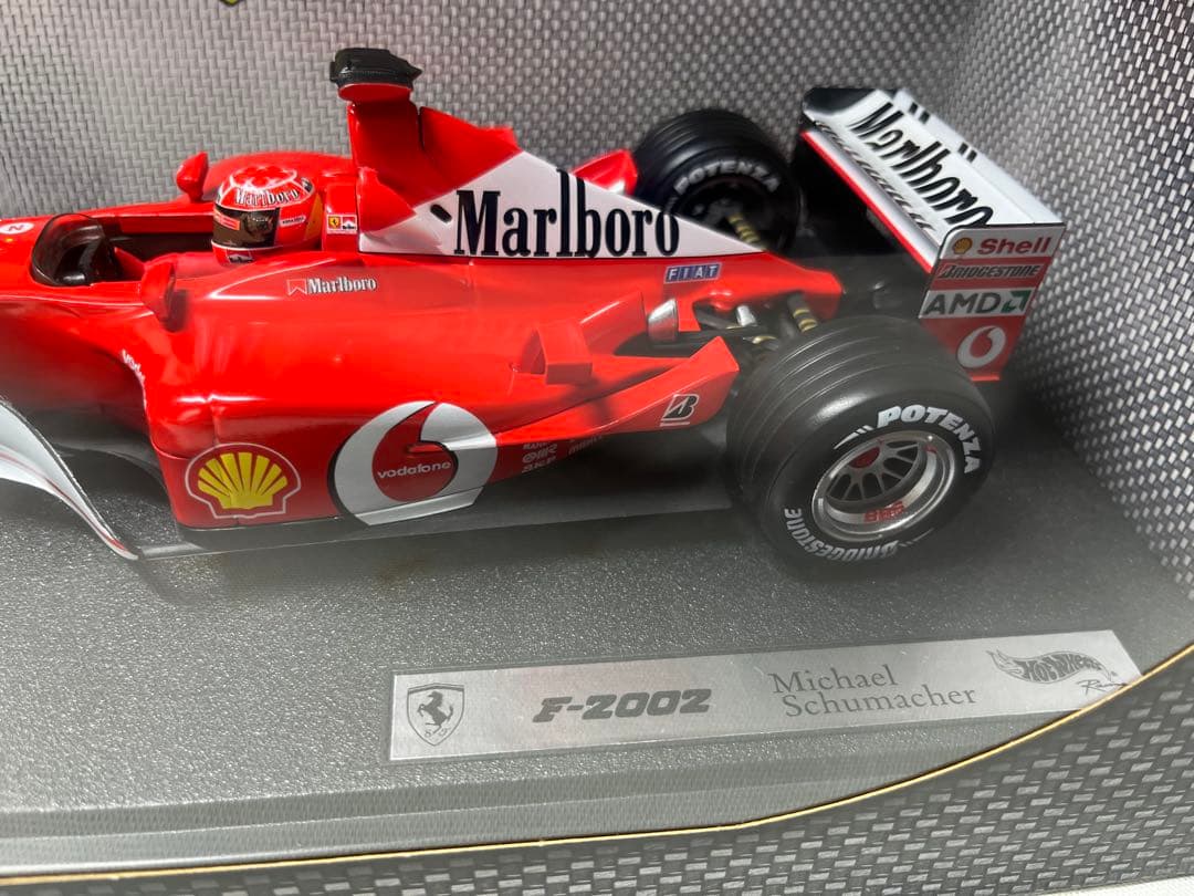 Hot Wheels F2002 ミニカー ミハエル・シューマッハ