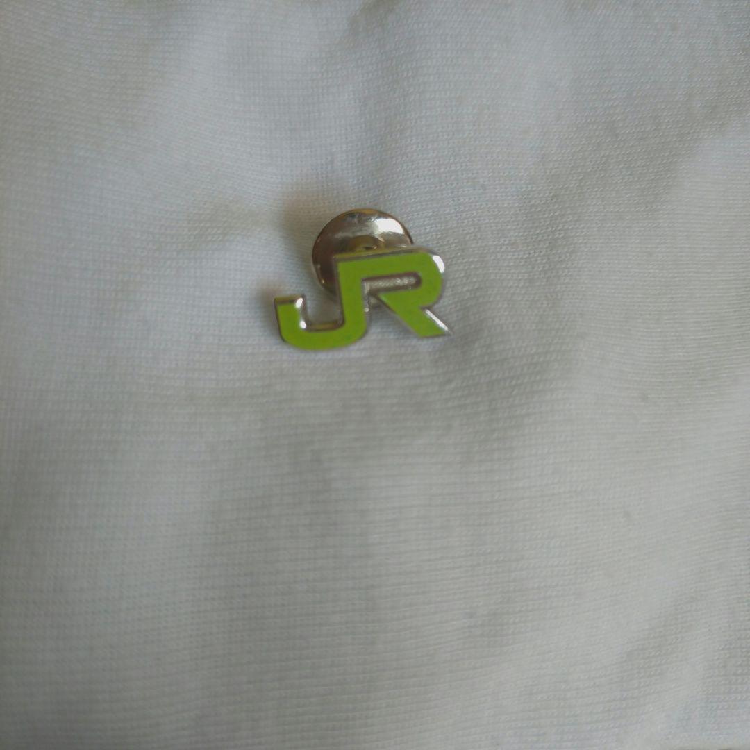 ＊JR 黃緑色 ピンバッジ＊当時物＊