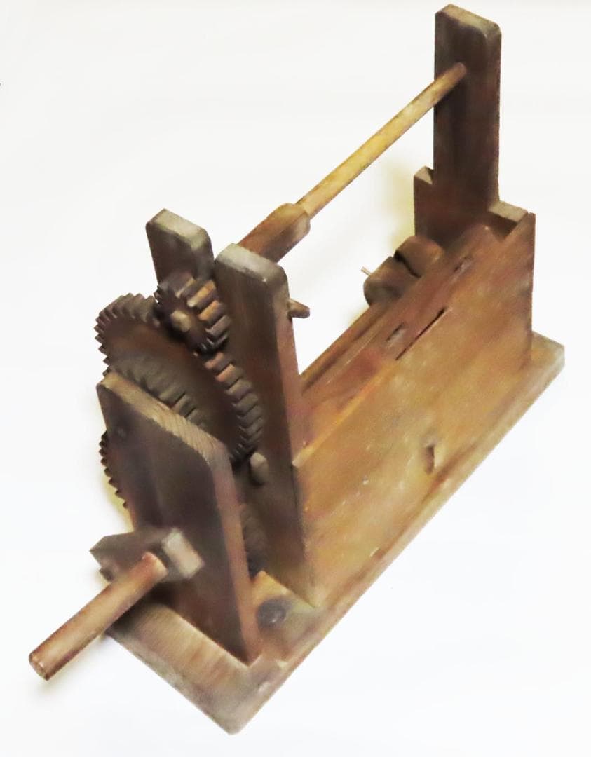 上州座繰り器／木製糸巻き機／アンティーク置物／インテリア