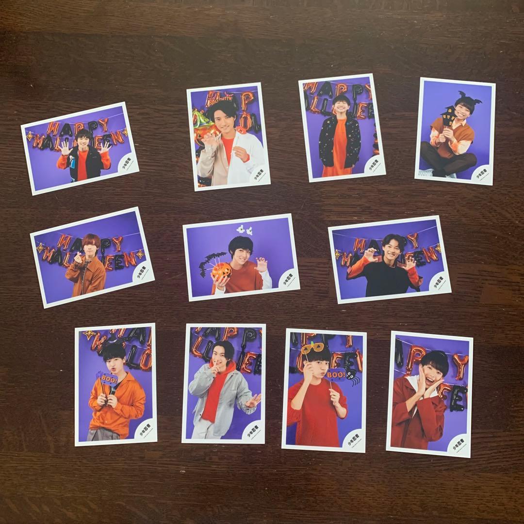 少年忍者 ハロウィン ミニフォト