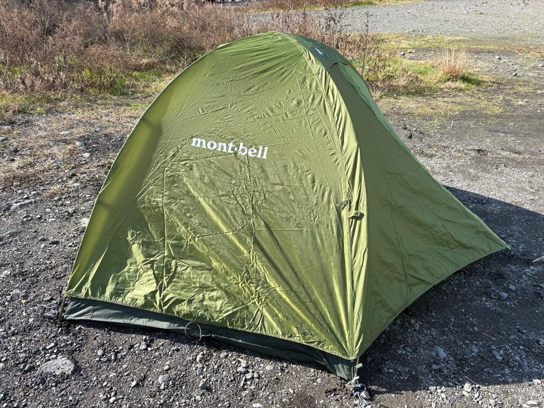 mont-bell クロノスドーム2 グリーン　専用グランドシート付き