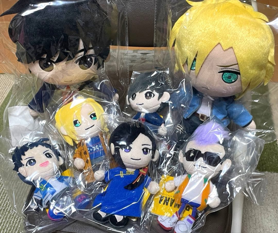 バナナフィッシュ　ぬいぐるみ&パペットぬいセット