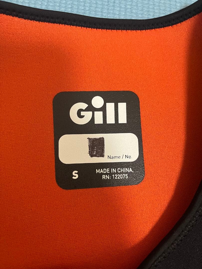 Gill ウェットスーツ ロングジョン S